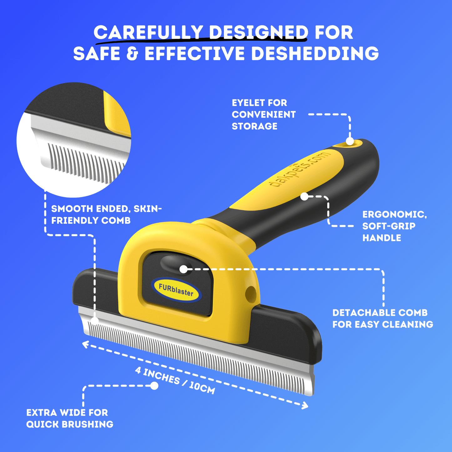 Pet Deshedding Brush